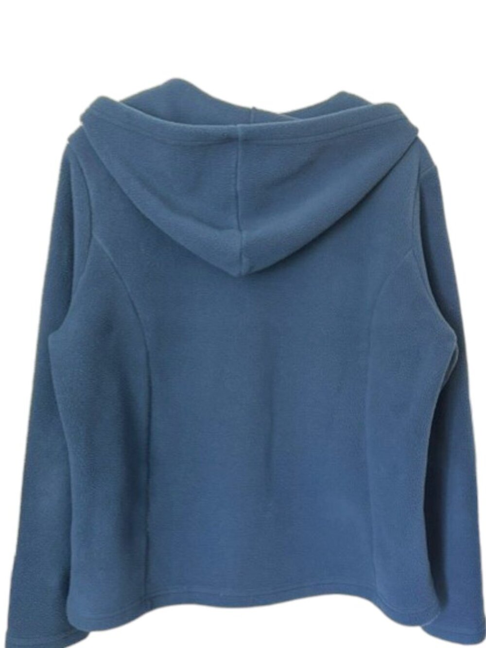 L.L. Bean Vintage Full Zip Hooded Fleece Jacket - Medium Blue - L - Picture 3 of 7